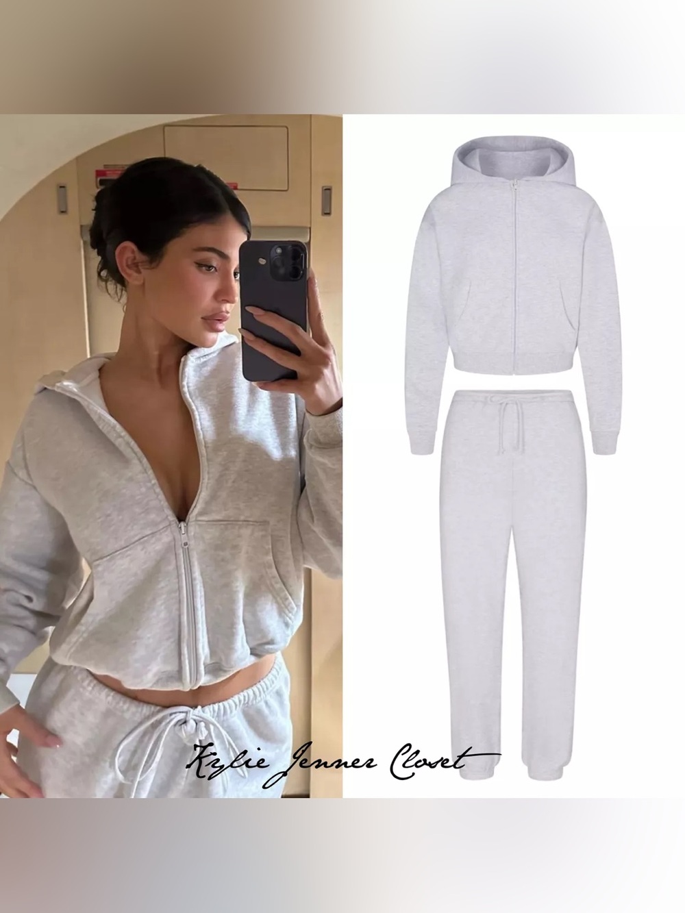 NWT SKIMS x KIM KARDASHIAN x JOGGER SET 🖤